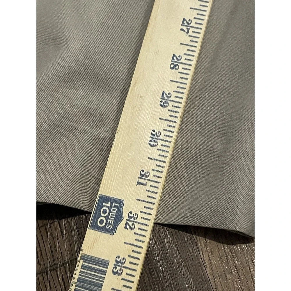 Brooks Brothers‎ Madison Fit Wool Blend Men's Khaki Pants 36x32